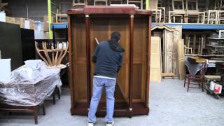 How to Assemble an Antique Armoire [upl. by Heymann]