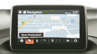 How To use Satellite Navigation MZD Connect [upl. by Curtis]