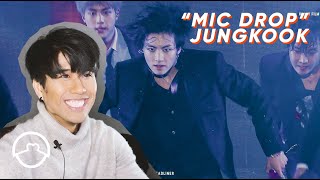 Performer React to Jungkook quotMic Dropquot Lotte Family Fancam [upl. by Dahs441]