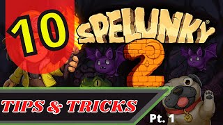 Spelunky 2  10 Useful Tips and Tricks You Maybe Didn’t Know  Beginner To Intermediate [upl. by Atteynod]