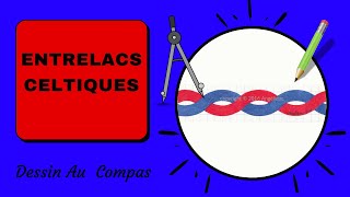 🎨 Comment Dessiner Des Entrelacs Celtiques Au Compas Tuto Dessin Au Compas 22 [upl. by Carmelo292]