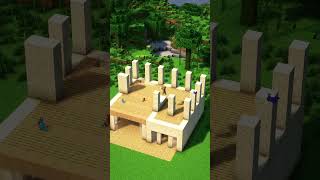 Minecraft Italian House 🤌 minecraft minecrafttutorial minecraftbuilding [upl. by Atilrak]