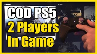 How to Play 2 Player Split Screen on PS5 in COD Black Ops 6 Make Primary Console [upl. by Erasaec]