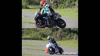 CBR600RR vs GSXR1000 [upl. by Aley930]