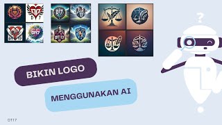 Cara membuat Logo dengan menggunakan AI  bisa desain sesuka hati [upl. by Elysha]