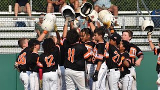 Delmarva Aces East 11u Rickie Ayres home run PNC park [upl. by Aelanna]