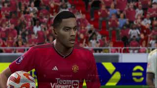 eFootball 2024 PS2  Real Madrid VS Manchester United  Gameplay [upl. by Elleirad]