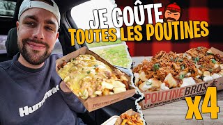 Je goûte toutes les poutines de chez Poutine Bros je finis KO [upl. by Anavlys]