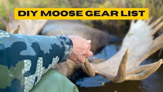 ALASKA DIY MOOSE HUNT GEAR LIST List Included in Description video YouTube diy hunting [upl. by Oalsinatse]