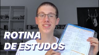 MINHA ROTINA DE ESTUDOS ATÉ O 1000 NO ENEM  Lucas Felpi [upl. by Lamp]