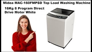 Midea MAC160FMPSD Top Load washing machine [upl. by Elmo775]