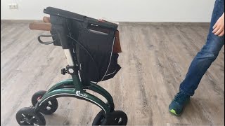 Aufbauanleitung SALJOL Carbon Rollator [upl. by Notyal]