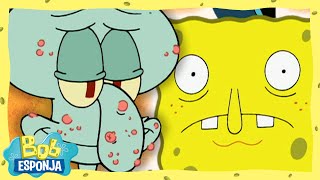 Esponja vs Máquina  Bob Esponja em Português [upl. by Alodie]