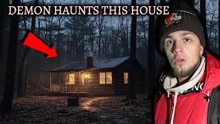 Our SCARIEST Experience While Filming  DEMON Haunts This Cabin In The Woods FULL MOVIE [upl. by Sinai493]