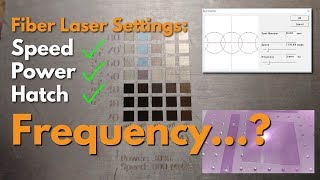 Frequency Settings for Fiber Lasers  EZCAD2 [upl. by Bushweller]