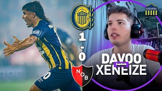 DAVO XENEIZE REACCIONA A ROSARIO CENTRAL 1  0 NEWELLS  Copa de la Liga 2024 [upl. by Avenej]