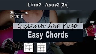 Liezel Garcia  Gisingin Ang Puso  Guitar Chords EASY [upl. by Gnanmas]