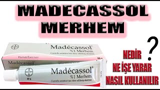 MADECASSOL Merhem Nedir Ne işe Yarar Hamilelikte Kullanımı madecassol centellaasiatica [upl. by Bury]