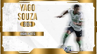 YAGO SOUZA  ATTACKING MIDFIELDER  AMÉRICA MINEIRO  MG  2024 [upl. by Bradney]