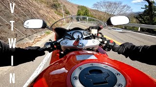 加速 First Gear Pull  Suzuki SV400S Acceleration [upl. by Drahsir]