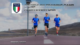 Triathlon training Camp con la Nazionale Italiana a Fuerteventura  3° video [upl. by Marilee]