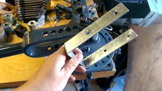 Harbor Freight Bench Bar and Rod Bender [upl. by Aluor850]