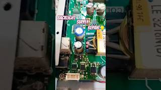 LED TV ME BACK LIGHT SUPPLY REPAIR shorts youtubeshortselectronic repair [upl. by Stargell890]