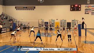 2023 JV Timnath vs Platte Valley [upl. by Eihcra]