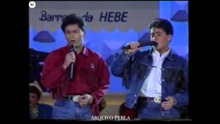 Leandro e Leonardo  Talismã  Programa da Hebe  1990 [upl. by Zoeller]