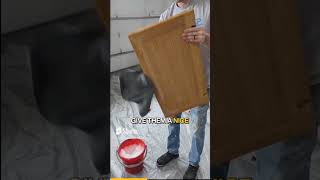 DIY Cabinet Painting Tutorial 💖 A Pro Finish without a Sprayer painter tutorial contractor diy [upl. by Ecargyram174]