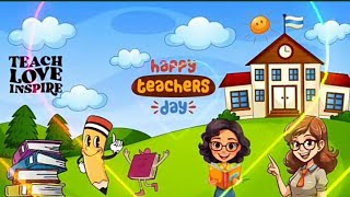 quot🎵 Happy Teachers Day Song for Kids  Thank You Teachers 🎶 [upl. by Danit]