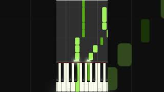 French Cancan Piano Tuto shorts piano pianotutorial [upl. by Stempien]