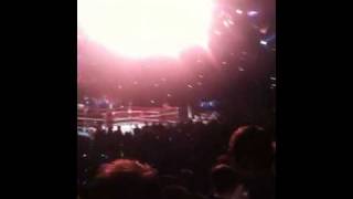 Audley Harrison entrance vs David Haye [upl. by Nemrac3]