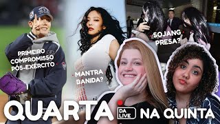 QUARTA COM AS NATISAS JHope no jogo de baseball Mantra da Jennie banida Sojang presa [upl. by Meave]