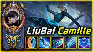 LiuBai  Camille God  Next Level Camille Plays 2023 [upl. by Ahsik300]