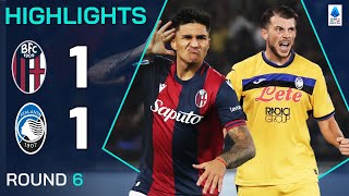 BOLOGNAATALANTA 11  HIGHLIGHTS  Two wonder goals settle the score in Bologna  Serie A 202425 [upl. by Killarney917]