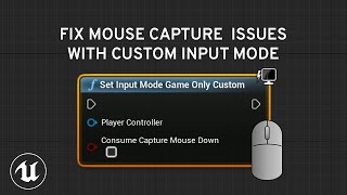 How to Fix Mouse Capture Issues with Input Mode Game Only in UE4 Free Plugin [upl. by Berthe566]