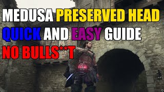 Dragons Dogma 2 Medusa Preserved Head guide QUICK AND EASY no BS [upl. by Jehius766]