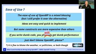 Session 4 What Could Possibly Go Wrong Using OpenMP [upl. by Kapeed]