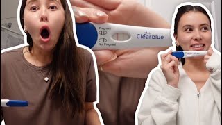 FINDING OUT I’M PREGNANT😳🥹 [upl. by Lasser]