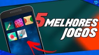 5 MELHORES JOGOS DE ANDROID PARA PASSAR O TEMPO [upl. by Euhsoj]