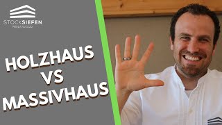 Holzhaus vs Massivhaus Die 5 größten Unterschiede [upl. by Nimra]