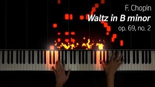 Chopin  Waltz in B minor op 69 no 2 OLD video [upl. by Orual]