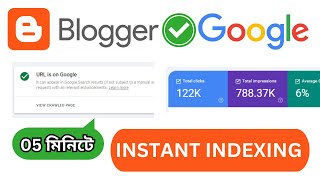 Fast Indexing For Blogger api। blogger indexing problem solved [upl. by Atsocal898]