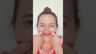 How To Get Bigger Lips Naturally faceyoga skincare HappyFaceMassage [upl. by Aiam]