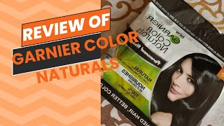 Garnier Color Naturals l Review of Garnier Color Natural Hair Dye l Best Hair Dye Review l Hairdye [upl. by Aihcats]