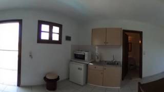 Elina Hotel Apartments Crete  GREECE 360° Video [upl. by Arimlede]