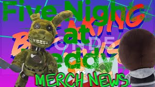 BREAKING FNAF MERCH NEWS YOUTOOZ MIKE PLUSH OFFICIAL HEX SPRINGTRAP REVEALED [upl. by Kissner]