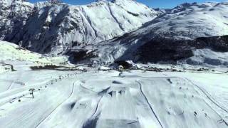 Mottolino snowpark 2016 overview [upl. by Ecirtnas363]