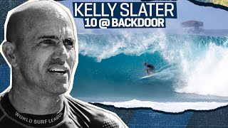 Kelly Slater Perfect 10 At Backdoor  2019 Pipeline  Best Of Kelly Slater [upl. by Eivets]